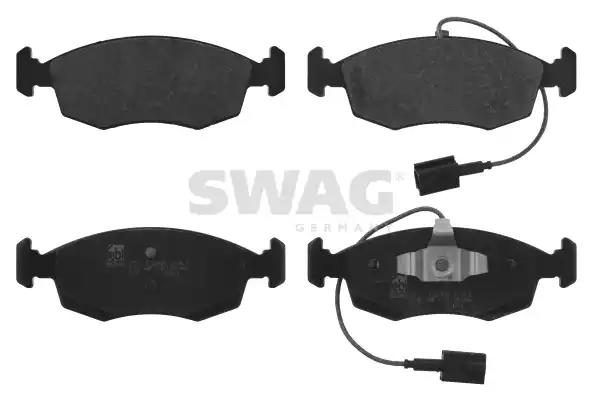 Комплект гальмівних накладок, дискове гальмо 70916858 SWAG