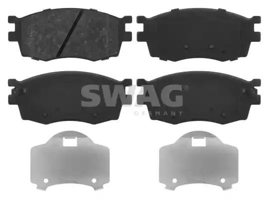 Комплект гальмівних накладок, дискове гальмо 90916699 SWAG