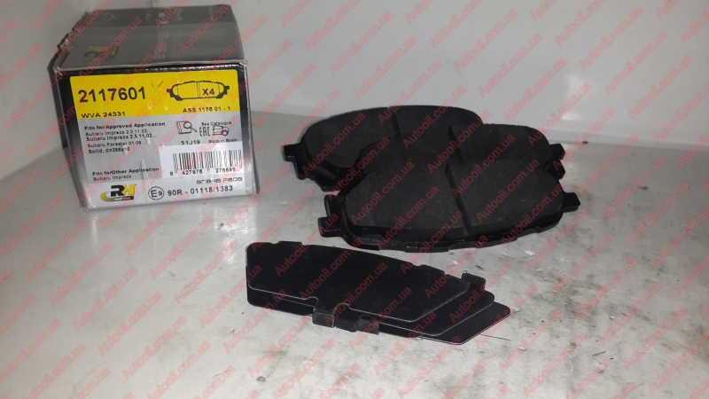 Гальмівні колодки дискові 2117601 ROAD HOUSE