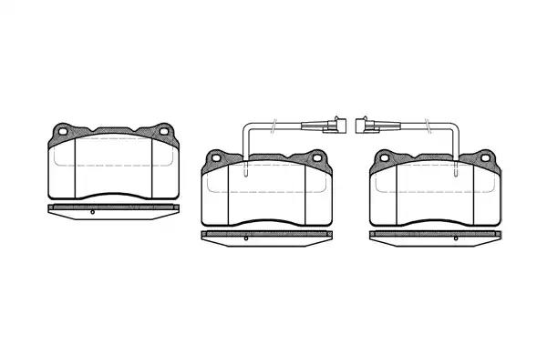Гальмівні колодки дискові 266602 ROAD HOUSE          