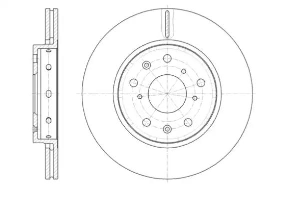 Гальмівний диск 6141710 ROAD HOUSE   