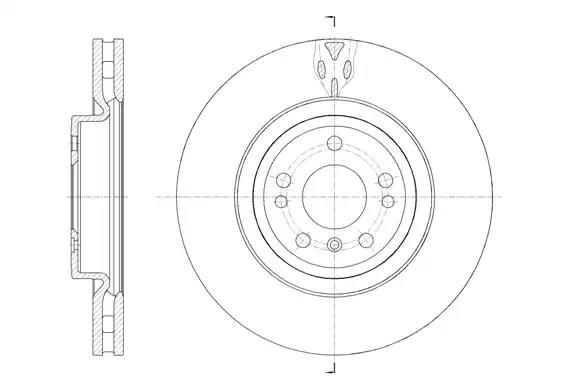 Гальмівний диск 6157610 ROAD HOUSE          