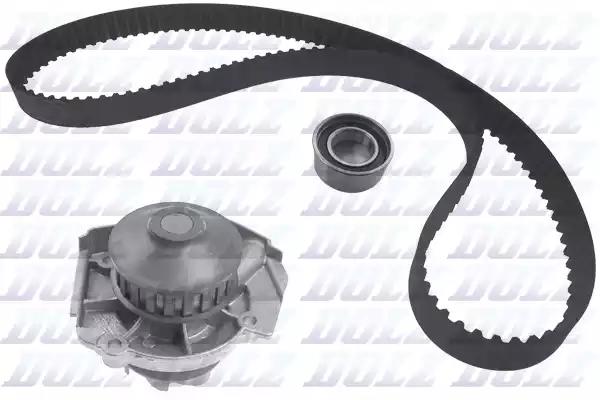 Zestaw rozrządu z paskiem + pompa wody fiat KD088 DOLZ