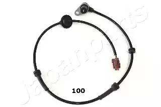 Japanparts nissan датчик abs передн.лів.almera 00- ABS100 JAPAN PARTS