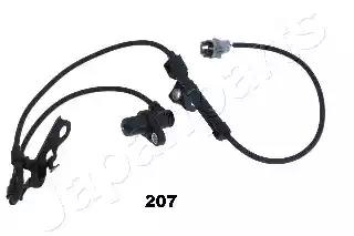 Датчик, кількість обертів колеса ABS207 JAPAN PARTS