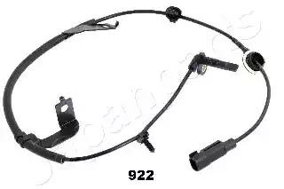 Japanparts chrysler датчик abs задній лівий sebring 2.0/2.4 07-10 ABS922 JAPAN PARTS