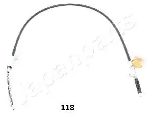 Тросовий привод, стоянкове гальмо BC118 JAPAN PARTS