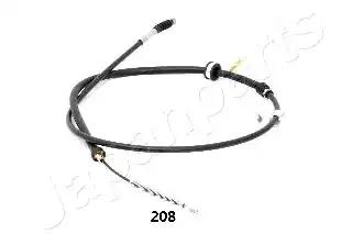 Тросовий привод, стоянкове гальмо BC208 JAPAN PARTS