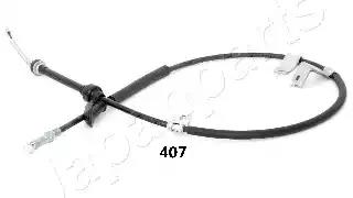 Japanparts honda трос ручн.гальма лів.civic 95- BC407 JAPAN PARTS