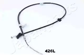 Japanparts honda трос ручн.гальма лів.jazz 02- бараб. BC426L JAPAN PARTS