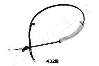 Japanparts honda трос ручн.гальма прав.accord 03- BC432R JAPAN PARTS