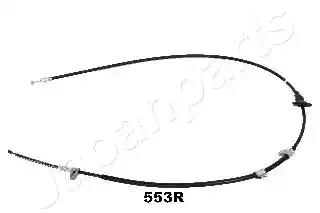 Japanparts mitsubishi трос ручн.гальма прав.grandis 04- BC553R JAPAN PARTS