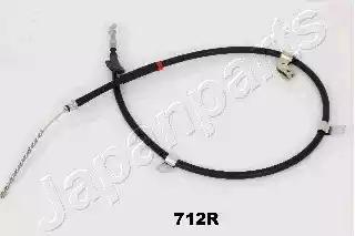 Japanparts subaru трос ручн.гальма прав.forester 97- BC712R JAPAN PARTS