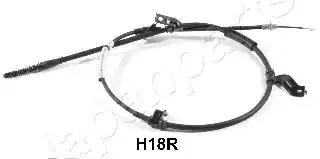 Japanparts hyundai трос ручн.гальма прав.sonata 05- BCH18R JAPAN PARTS