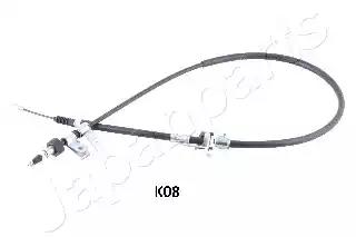 Japanparts kia трос ручн.гальма прав.picanto 04-  диск. BCK08 JAPAN PARTS