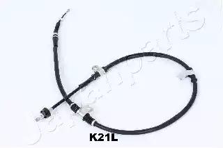 Japanparts kia трос ручн.гальма лів.cerato 04/04-11/04 BCK21L JAPAN PARTS