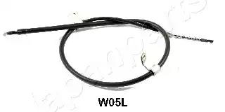 Тросовий привод, стоянкове гальмо BCW05L JAPAN PARTS