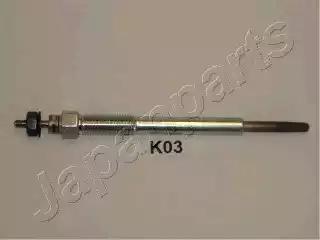 Japanparts hyundai свічка розжарювання accent matrix kia rio 15crdi 05-. CEK03 JAPAN PARTS