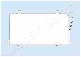 Конденсатор, система кондиціонування повітря CND093051 JAPAN PARTS
