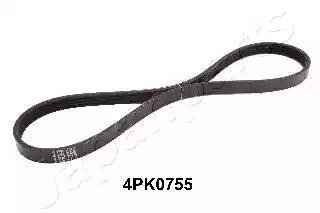 Поліклиновий ремінь DV4PK0755 JAPAN PARTS