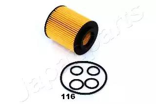 Japanparts opel фільтр масляний astra corsa meriva zafira 1.7cdti FOECO116 JAPAN PARTS