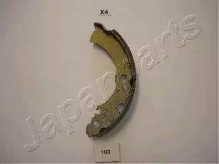 Комплект гальмівних колодок GF103AF JAPAN PARTS