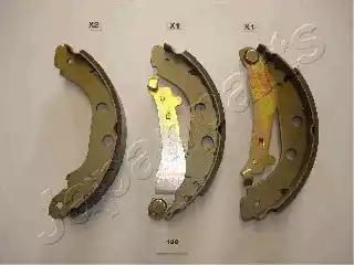 Комплект гальмівних колодок GF199AF JAPAN PARTS