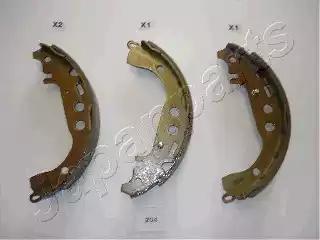 Japanparts toyota щоки гальмівні yaris 99- GF204AF JAPAN PARTS