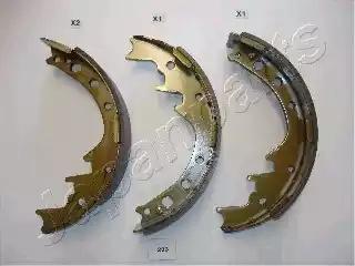 Комплект гальмівних колодок GF233AF JAPAN PARTS