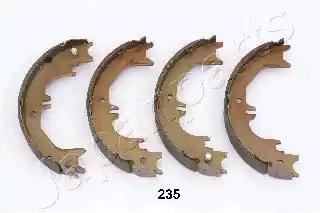Japanparts toyota колодки ручного гальма land cruiser 98- GF235AF JAPAN PARTS