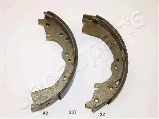Комплект гальмівних колодок GF237AF JAPAN PARTS