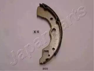 Комплект гальмівних колодок GF399AF JAPAN PARTS