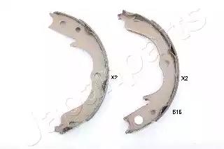 Japanparts колодки ручного гальм. mitsubishi grandis outlander 07- GF515AF JAPAN PARTS