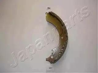 Комплект гальмівних колодок GF607AF JAPAN PARTS