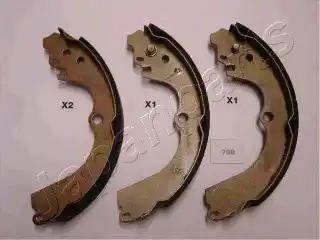Japanparts subaru щоки гальмівні impreza forester legasy GF798AF JAPAN PARTS