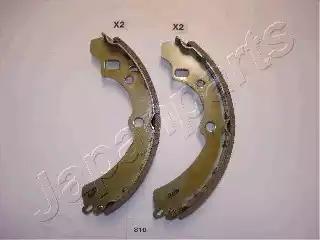 Комплект гальмівних колодок GF810AF JAPAN PARTS