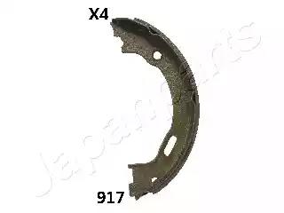 Japanparts chrysler гальмівні колодки барабанні 300c 05- GF917AF JAPAN PARTS