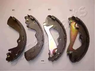 Комплект гальмівних колодок GFH02AF JAPAN PARTS
