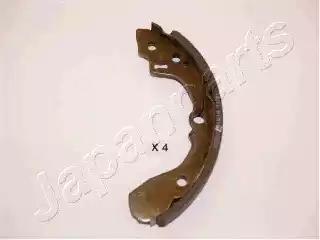 Комплект гальмівних колодок GFK07AF JAPAN PARTS