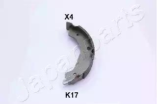 Japanparts гальмівні колодки барабан. kia sorento 02- GFK17AF JAPAN PARTS