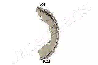 Комплект гальмівних колодок GFK23AF JAPAN PARTS