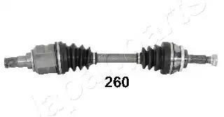 Приводний вал GI260 JAPAN PARTS