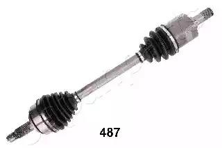 Japanparts honda піввісь ліва accord 20-24 03- GI487 JAPAN PARTS