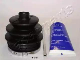Комплект пилозахисний, приводний вал KB136 JAPAN PARTS
