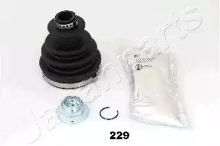 Комплект пилозахисний, приводний вал KB229 JAPAN PARTS