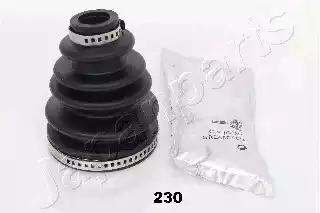 Комплект пилозахисний, приводний вал KB230 JAPAN PARTS