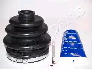 Комплект пилозахисний, приводний вал KB281 JAPAN PARTS