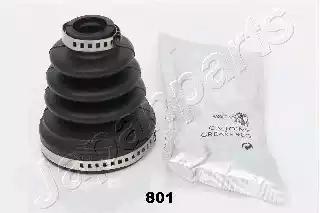 Комплект пилозахисний, приводний вал KB801 JAPAN PARTS