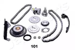 Japanparts nissan  к-т ланцюга повний приводу грм almerasunny 1.41.6 90- KDK101 JAPAN PARTS