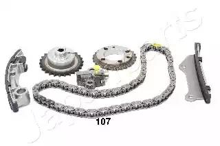 Japanparts к-кт ланцюга грм ланцюг+2 шт. направляючі +... KDK107 JAPAN PARTS